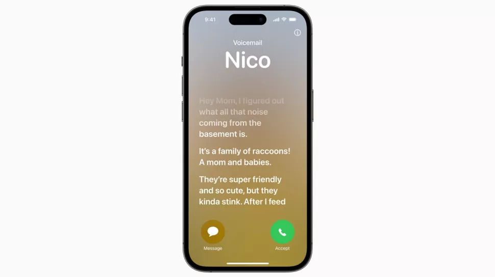 How does Live Voicemail work